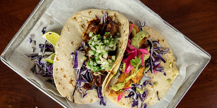 Brisket Tacos made famous by B66, the best bbq restaurant in Flagstaff, Arizona.